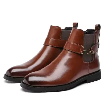 CLASSIC BUSINESS CASUAL CHELSEA BOOTS